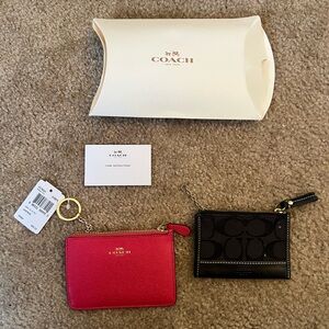 Coach wallet keychains